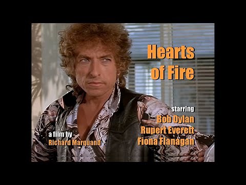 HEARTS OF FIRE (1987) • starring Bob Dylan, Rupert Everett, Fiona Flanagan