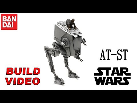 Build Video - AT-ST Scout Walker [Star Wars] 1:48 Bandai Models