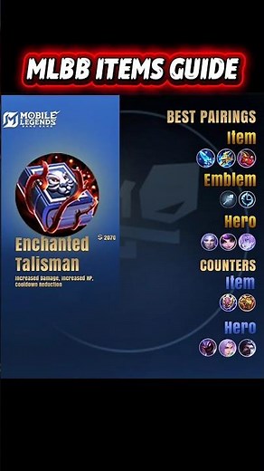 Spam Skills NONSTOP with Enchanted Talisman (MLBB Short)