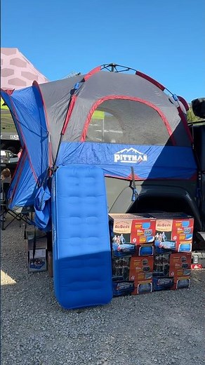 The Ultimate Truck Camping Combo | #shorts #camping #overlanding
