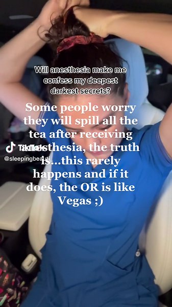 Anesthesia and Secrets: The Truth Revealed