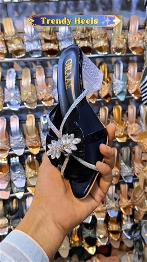 ✨ Glamorous Block Heel Sandals | Trendy Women Footwear#shortvideo #footwear