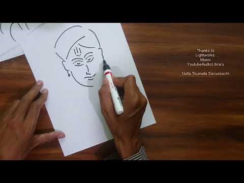 EASY Step-by-Step | How to Draw Tenali Ramakrishna