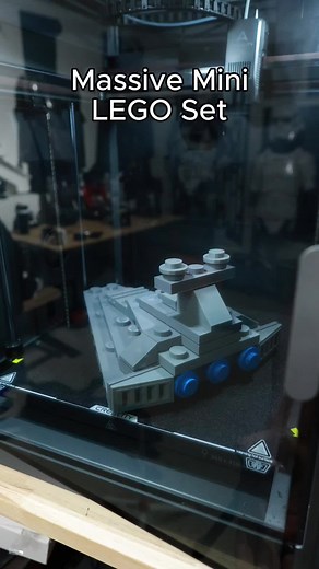 Massive 3D Printed LEGO-Style Star Destroyer Unboxing
