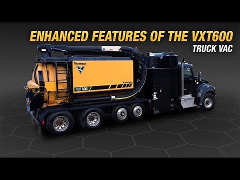 Introducing the redesigned Vermeer VXT600 truck vacuum excavator