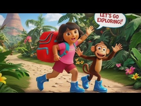 "🎶 Dora & Monkey's Magical Nursery Rhymes Adventure! | Sing Along & Dance with Fun! 🌟"