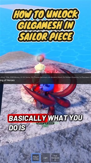 How To Get Gilgamesh In Sailor Piece! - Sailor Piece Gilgamesh FULL Guide (Gilgamesh FAST)