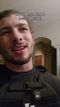 Humility is not easy, but it is simple