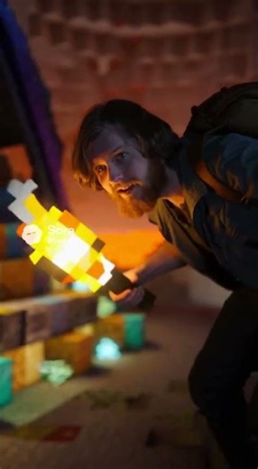 In Minecraft grabbing a dragons loot #timetravelvlogs #minecraft