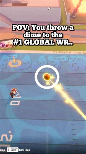 Diming up the #1 GLOBAL WR..🏆🏈 #roblox #nfluniversefootball #shorts