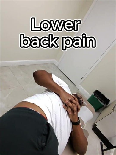 Lower back adjustments can help with lower back pain and can help improve mobility.