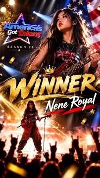 Nene Royal – A Powerful Winning Performance | America’s Got Talent Season 21