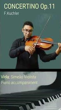 A Beautiful Viola Concertino | Küchler Op.11 🎻