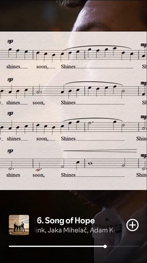 I wrote this piece for our last album "Moments of Vision", it is called: "Song of Hope". Speaking of Hope feels for many people in the world not right at this moment, and at the same time, we can't lose it.🕊🤍 | Linard Vrielink
