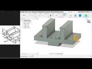How to create simple 3D Models using Fusion 360 #23 #Fusion360 #CAD #3DModeling