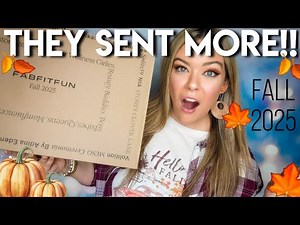 FabFitFun Fall 2025 Unboxing + Coupon Code | PR BOX No.2 & RECOMMENDATIONS