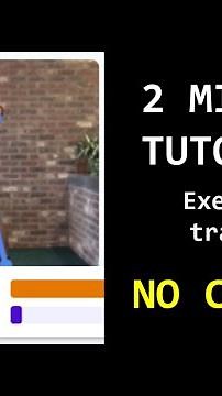 Easiest machine learning project ever: exercise tracker (NO CODING)