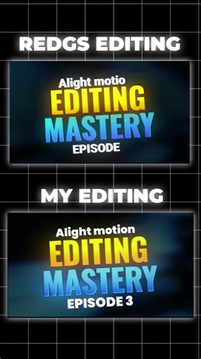 Red GS PC Edit vs My Mobile Edit 😳 | Alight Motion #shorts #alightmotion #videoediting #tutorial