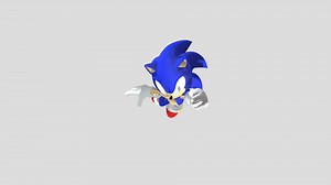 CGI Sonic Model - Download Free 3D model by Sonicfam017