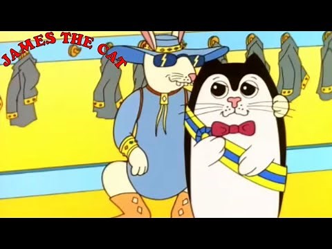 James The Cat (1998) Episode 5- Harvey The White Rabbit
