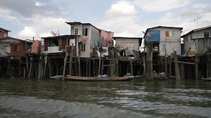 Slums Poor Neighborhood Fishing Communities Living Stock Footage Video (100% Royalty-free) 1096572399 | Shutterstock
