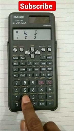 Matrix Multiplication | multiplication of matrix using Casio fx-991MS calculator |