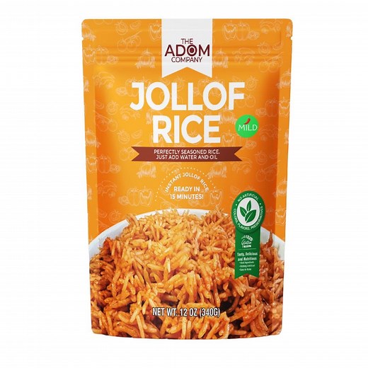 Seasoned Jollof Rice Mix: Ready-to-cook Nigerian Meal, West African Meal, Ready in 20 Minutes, - Etsy