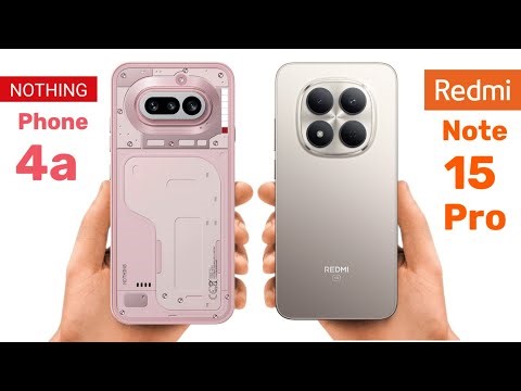 Nothing Phone (4a) vs Redmi Note 15 Pro Full Comparison | Camera, Battery, Performance & Price 🔥