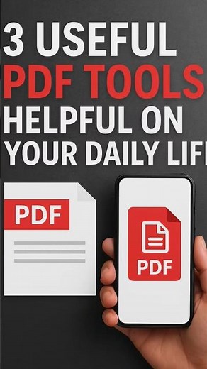 3 Usefull Pdf Tools Helpfull On Your Daily Work