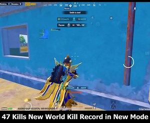 47 Kills New World Kill Record in New Mode | support zenos | Levinho PUBG