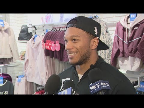 DJ Moore takes 10 Boys and Girls Club kids on a surprise Christmas shopping trip