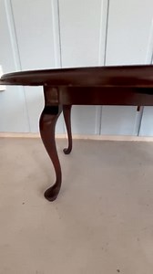Elegant Cherry Coffee Table-double Drop Leaf Drink Table-vintage Oval Tea Table-cabriole Queen Anne Legs-shipping NOT Included - Etsy