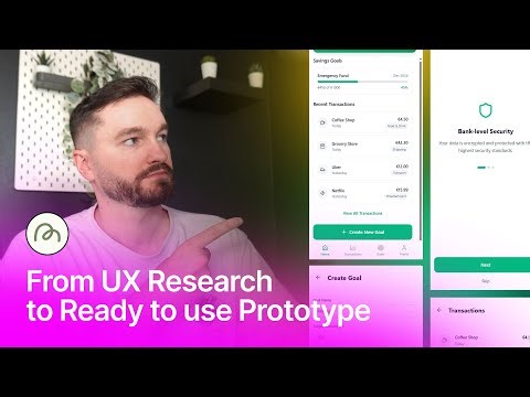 From UX Research to ready to use Prototype