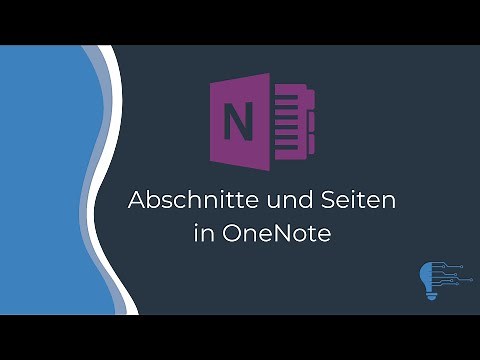 Abschnitte und Seiten in OneNote
