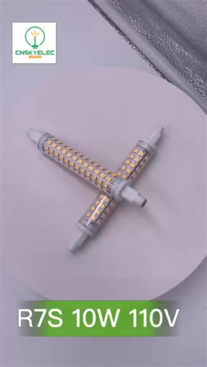 Drop Shipping Residential AC Dimmable LED R7s Lamp Bulb 360 10W 15x118mm J118 120V 230V 1000lm Ceramic Body EMC Certified