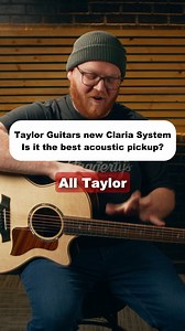 For the next gen of Taylor Guitars, the released their new acoustic pickup, the Claria System. This replaces their already innovative ES2 System they have been using for years now. What do you think of the new system? Comment your thoughts below ⬇️ | Haggerty's Music