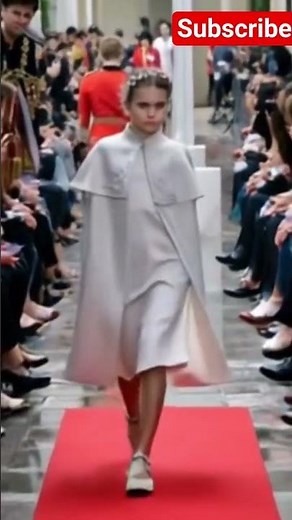 Royal Elegance: Princess Charlotte Showcases Her Modeling Styles at the Royal Model Show