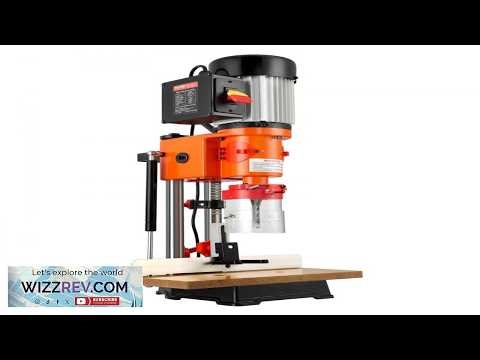 VEVOR Benchtop Mortise Machine 370W 1725 RPM Woodworking Mortising Machine with 1 4 Inch