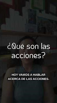 📊 ¿Qué son las acciones?