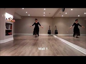 Winter Fire Snow Waltz line dance (Dance & Teach )