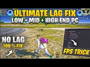 Gameloop Lag Fix 2026 | Best Settings for Gameloop | Pubg Mobile Emulator LOW + MID and HIGH End Pc
