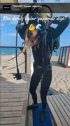Lets Try Scuba Diving Today 🇹🇷 | TRUISM