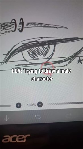 Struggling with Drawing Male Characters in Digital Art