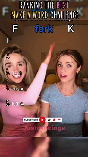 Ranking The Best/Funniest Make a Word Challenge moments 😂 #shorts #challenge #wordplay #funny