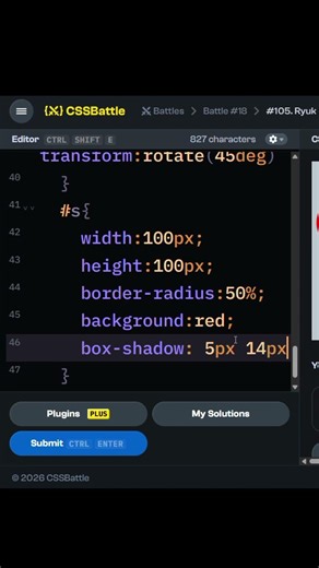 Css bhi fake abb #css #coding #javascript #100daysofcode #cssbattle
