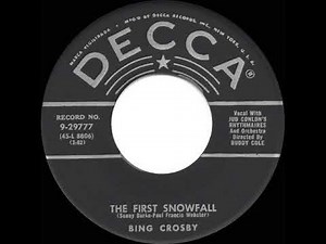1955 Bing Crosby - The First Snowfall