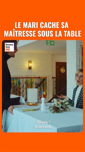Le mari cache sa maîtresse sous la table #fblifestyle | DramatizeMe France