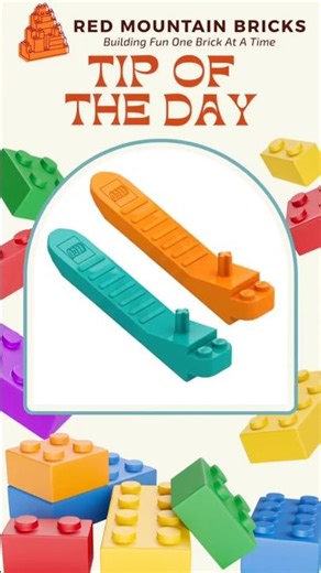 Tip to separate LEGO® bricks and Plates #lego #legotips