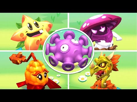 Plants vs. Zombies 3: All Plants Characters! All Abilities! (All 39 Plants)