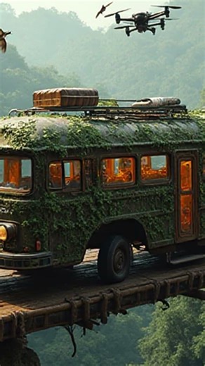 Jungle Adventure Bus — Bridge Launch Reveal